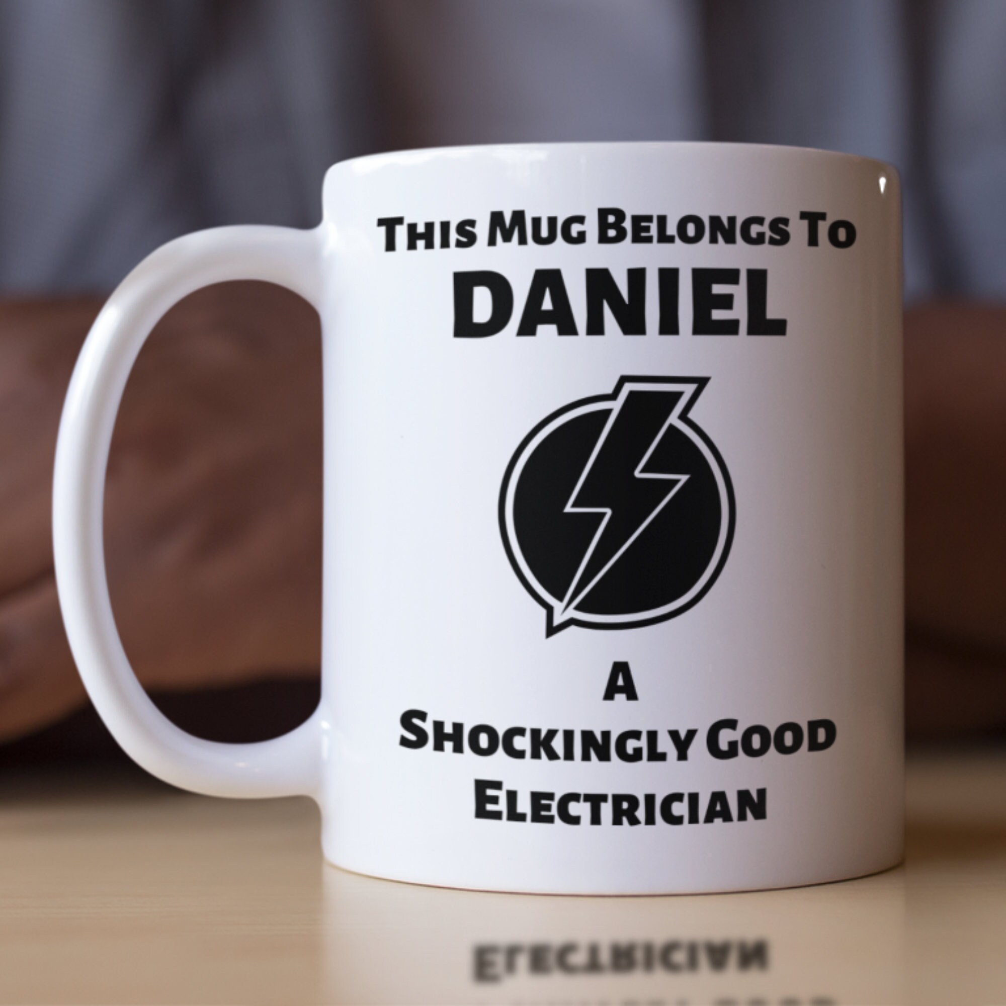 Tazza - Elettricista (Personalizzato Con Nome - Foto 5