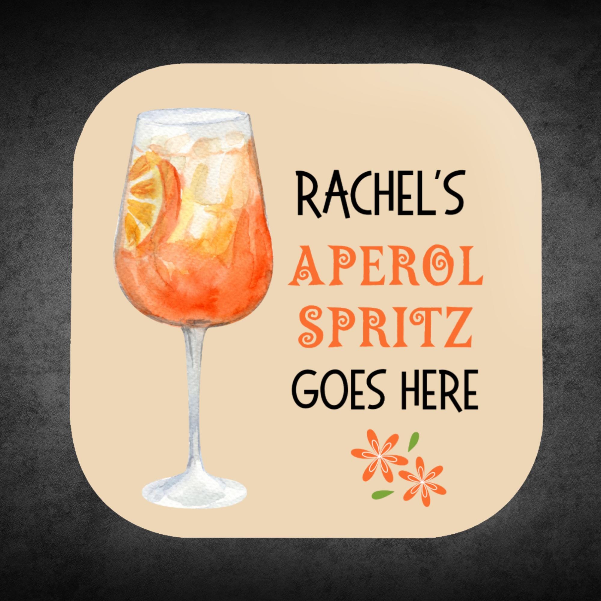 Tapis De Bar Publicitaire Aperol Splash – Neuf, Pour Comptoir Ou Déco