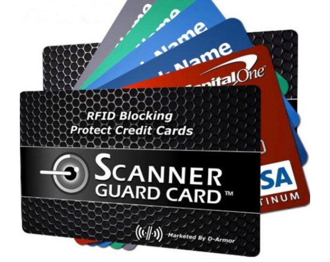 Storus® RFID Scanner Guards Cards, Protect Your Credit Cards Ids From ...