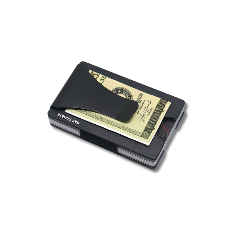 Storus Smart Wallet RFID blocking card holder money clip wallet for men gift black ridge