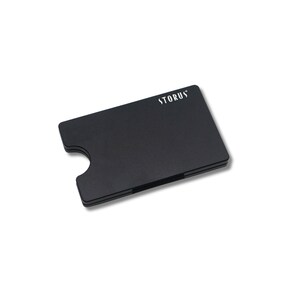Storus Smart Wallet RFID blocking card holder money clip wallet for men gift black