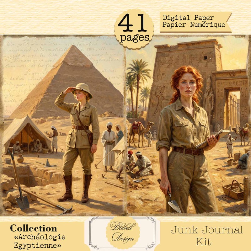 Junk Journal Archaeology - Etsy