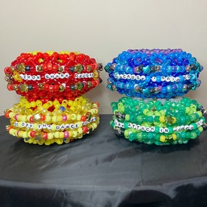 Danger Days Fab Four Killjoys Epic Kandi Cuffs
