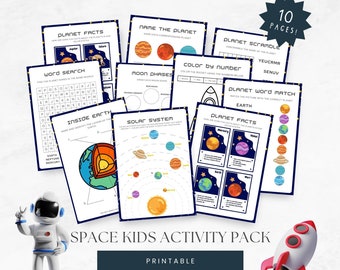 Space Rocks Foldout Craft | Comets, Asteroids, Meteors Activity ...