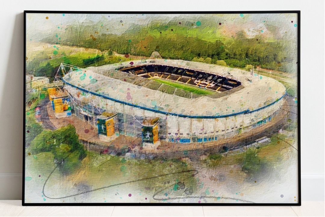 Hull City MKM Stadium Stadium Minimalist Stadium Map Poster