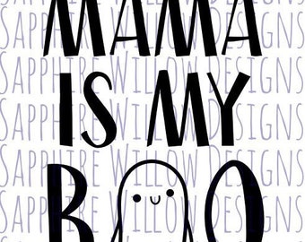 Baby Boys Mama is My Boo Outfit Set Halloween Ghost Romper