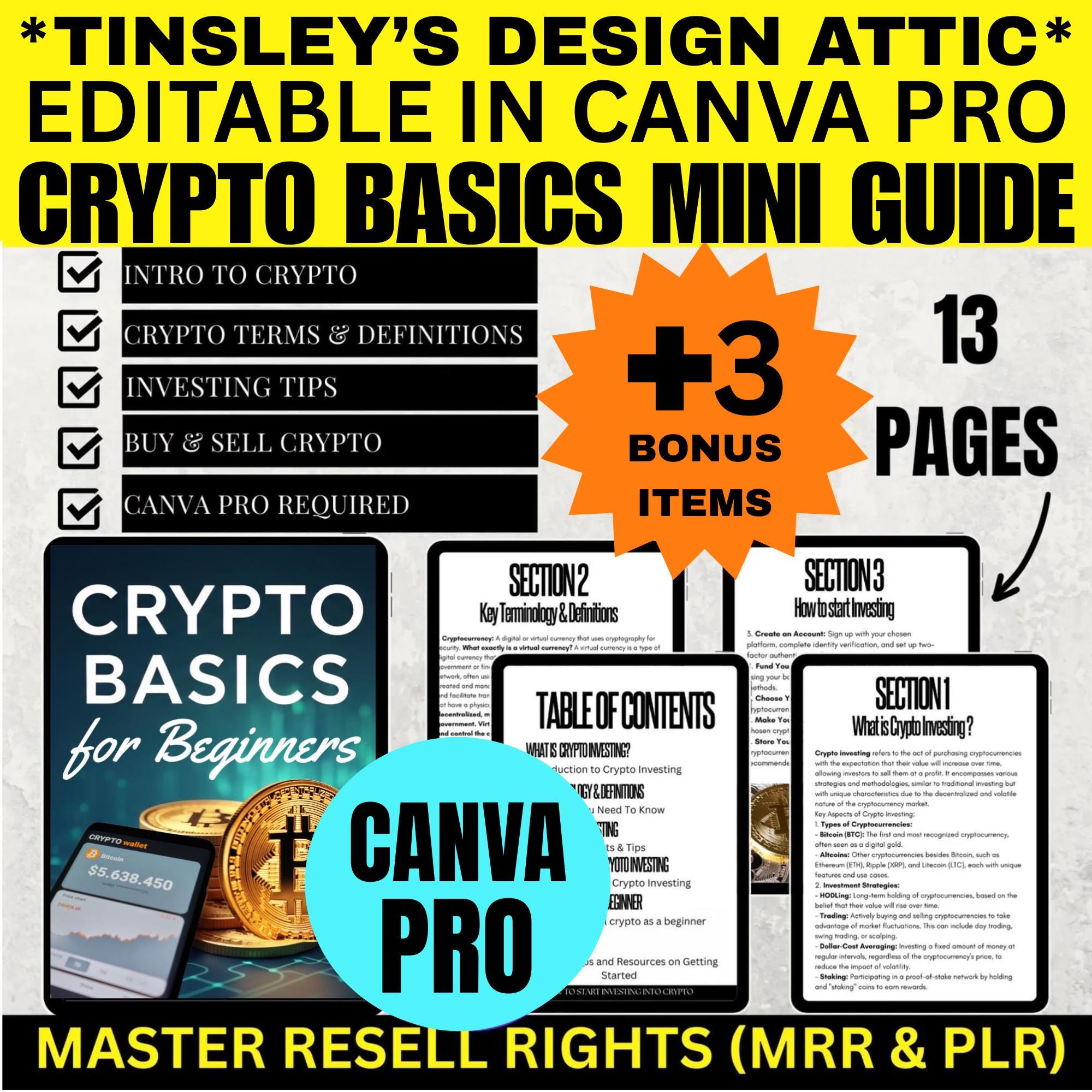 Crypto Ebook - Etsy Singapore