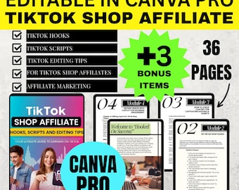 TikTok Shop Affiliate Hooks and Scripts | Monetize TikTok | MRR & PLR | Boost Sales and Engagement | Master Resell Rights | 2026