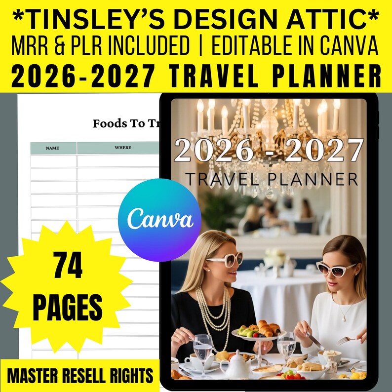 2026 2027 Travel Planner 74 Pages Plan Your Vacation Adventure Il Bdgi 