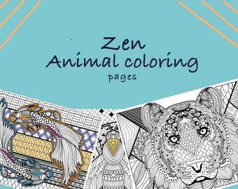 Zen Coloring Pages (20 Pages)