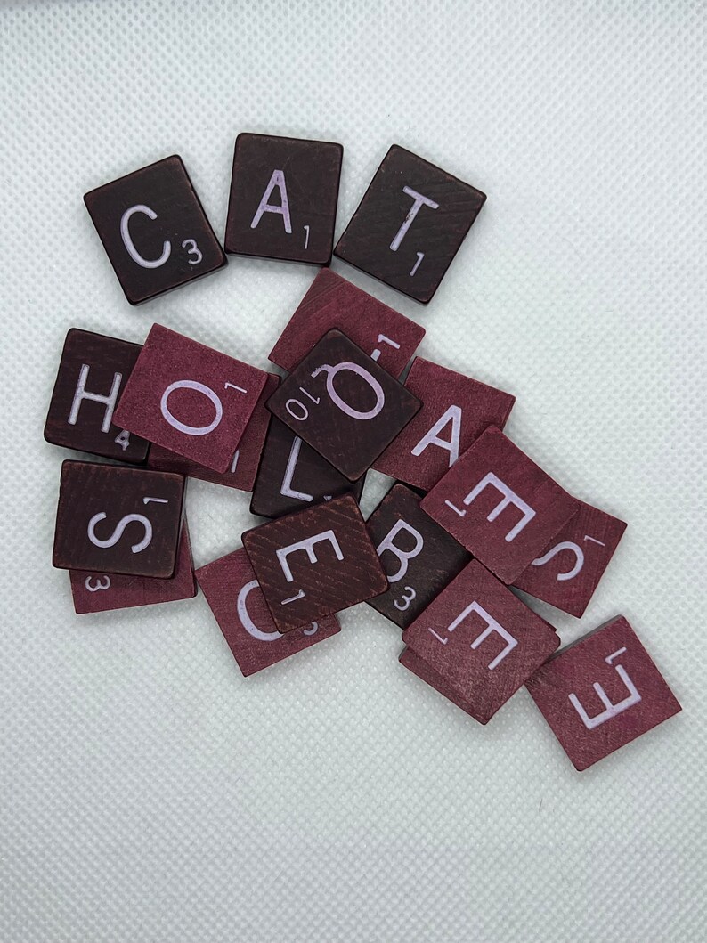 Individual Scrabble Tiles - Etsy