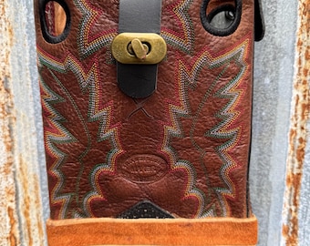 cowboy boot bag