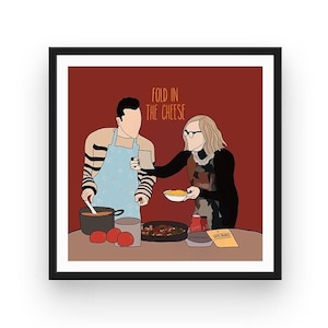 Schitt’s Creek Fold the Cheese Print, Digital Download