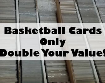 Basketball Card Hot Pack/Re-Pack - Guaranteed DOUBLE the Value - No Junk - NBA