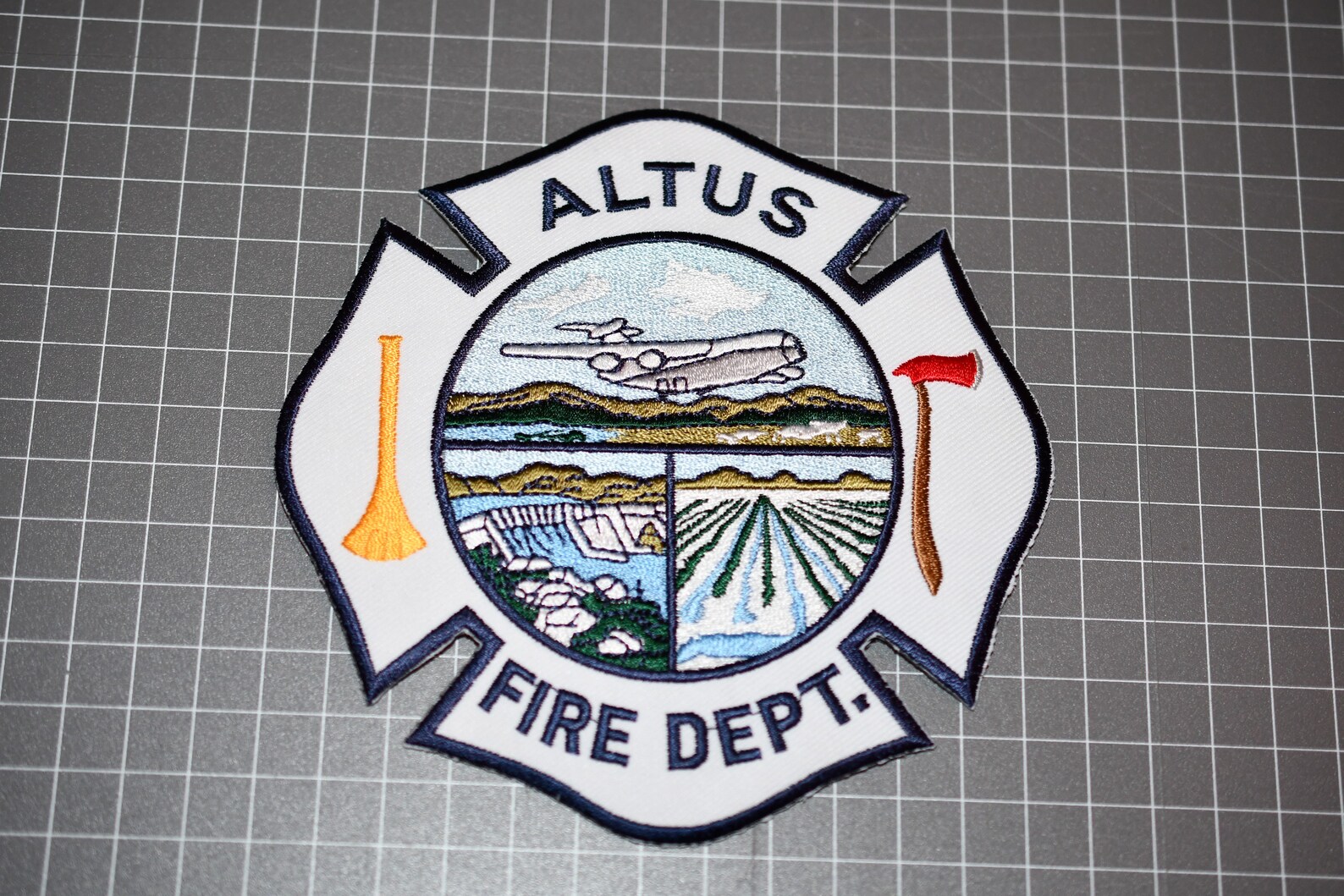 Altus Oklahoma Fire Department Patch B1 Etsy