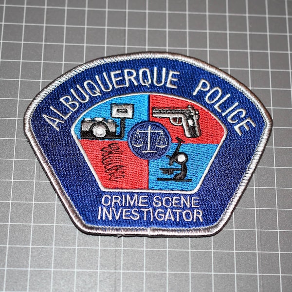 Albuquerque New Mexico Police Crime Scene Investigator Patch (B8)