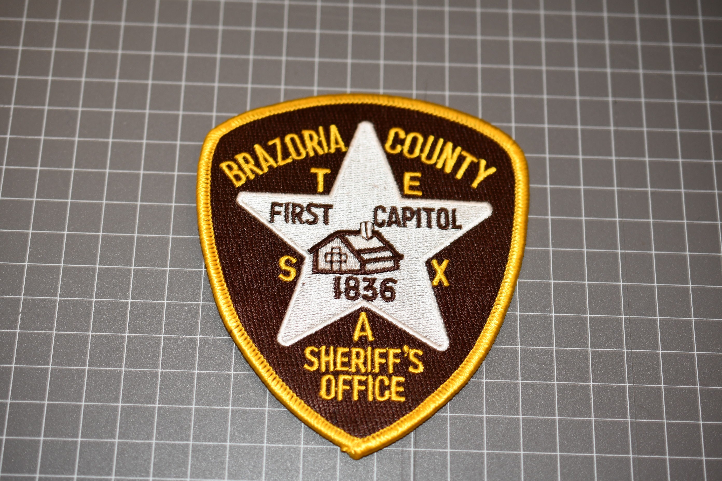 Brazoria County Texas Sheriff's Office Patch B23161 Etsy