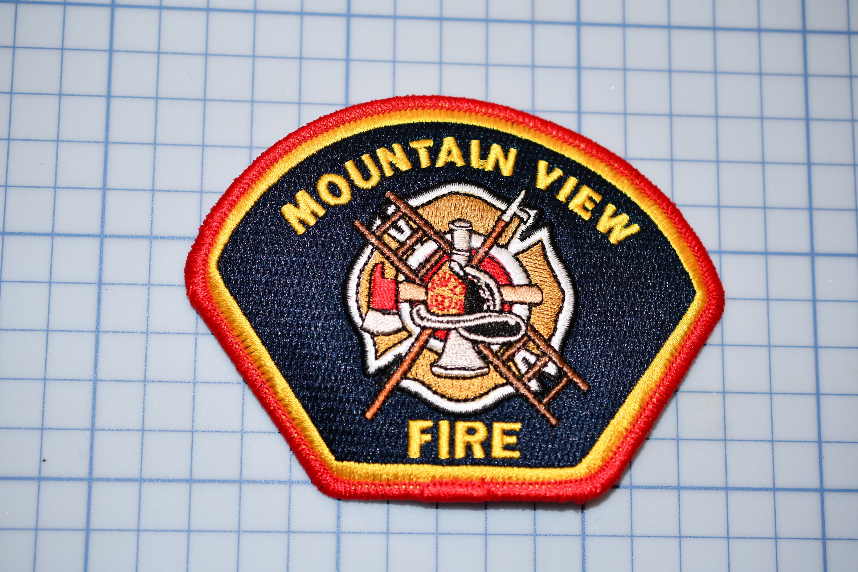 CALIFORNIA CA MOUNTAIN VIEW FIRE DEPARTMENT NEW PATCH POLICE SHERIFF STYLE 1