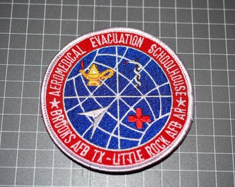 USAF Brooks AFB Texas Aeromedical Evacuation Schoolhouse Patch (B10-017)