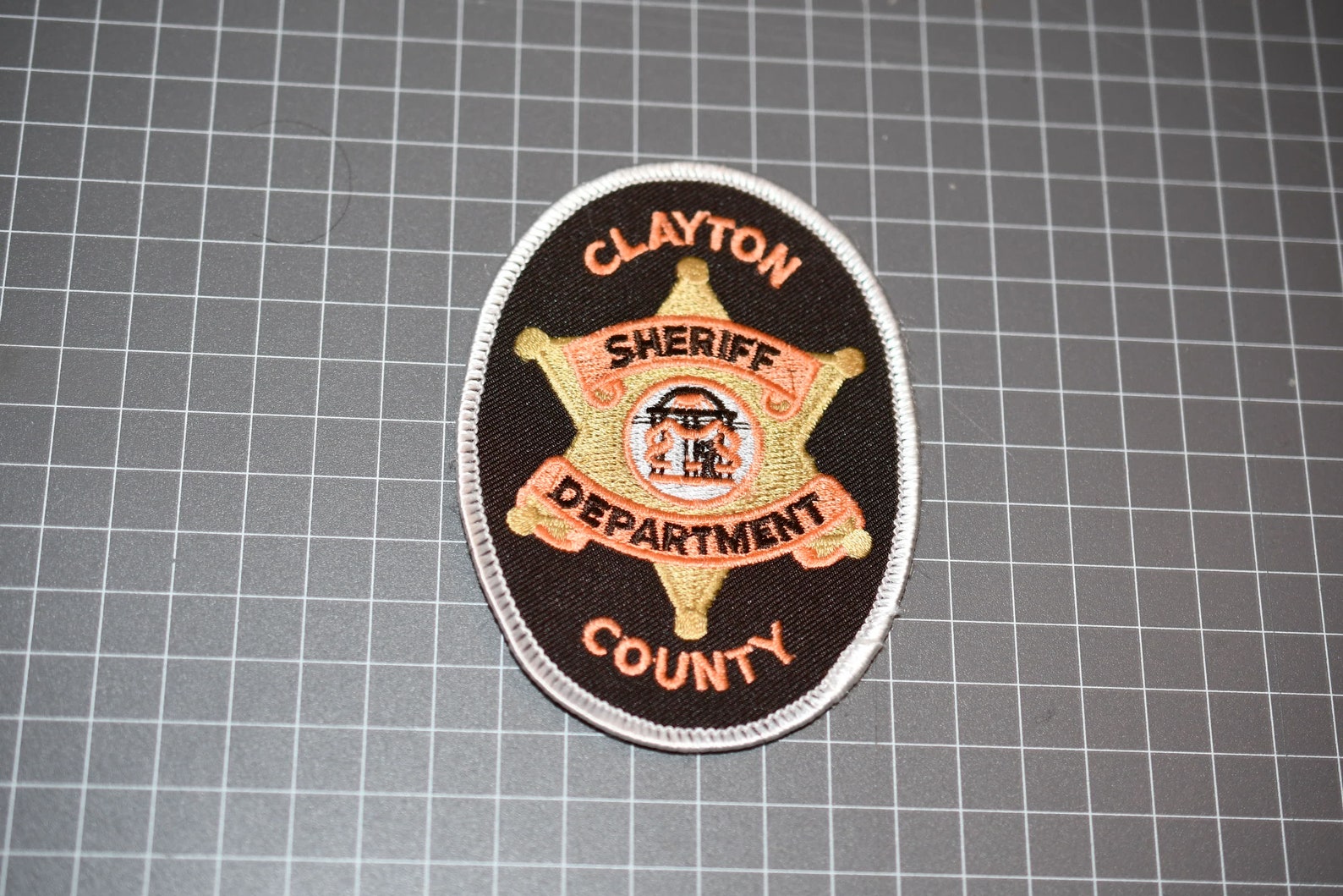 Clayton County Sheriff's Department Patch B2 Etsy