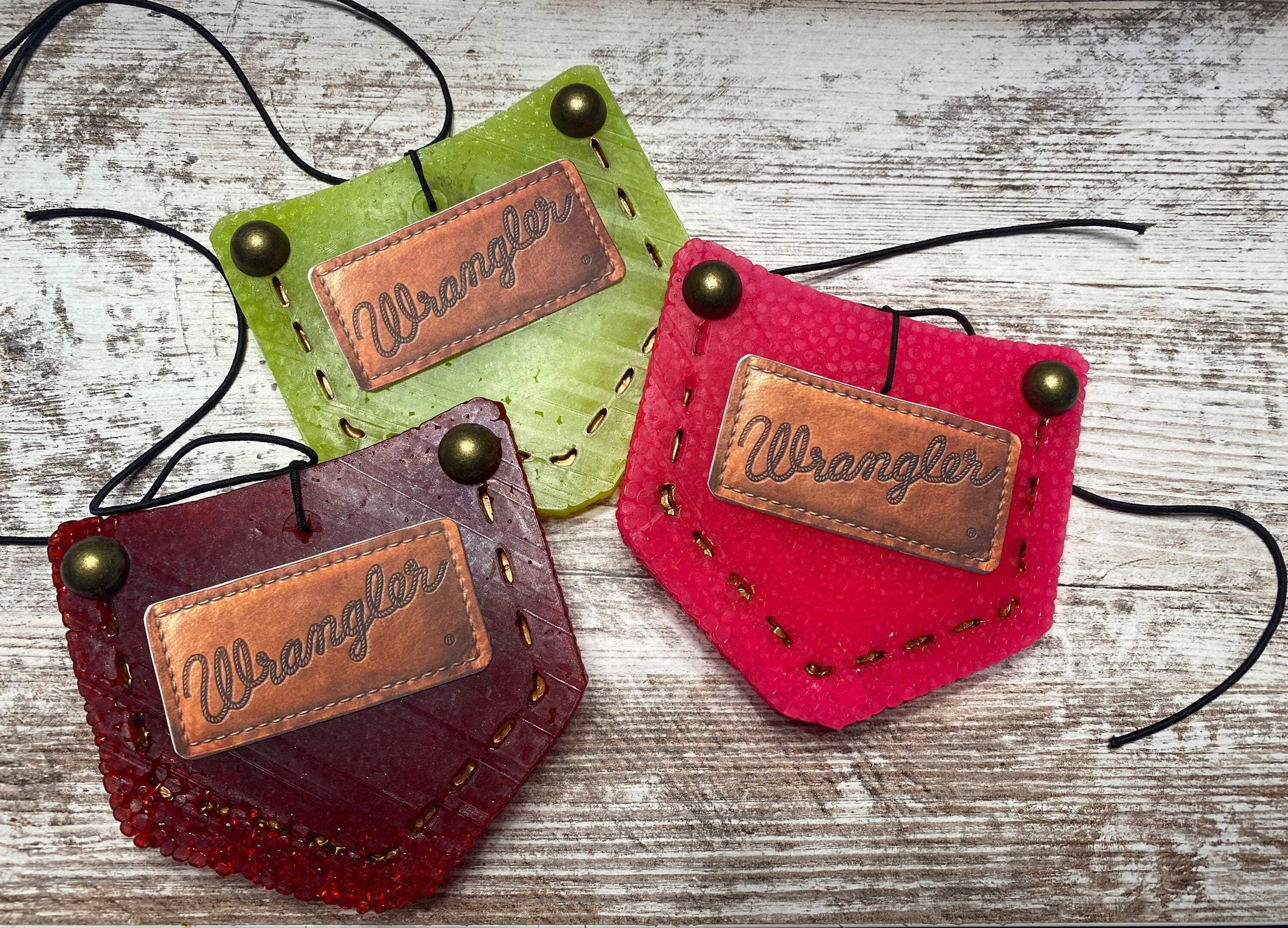 Wrangler Pocket Freshie Car Freshener Etsy