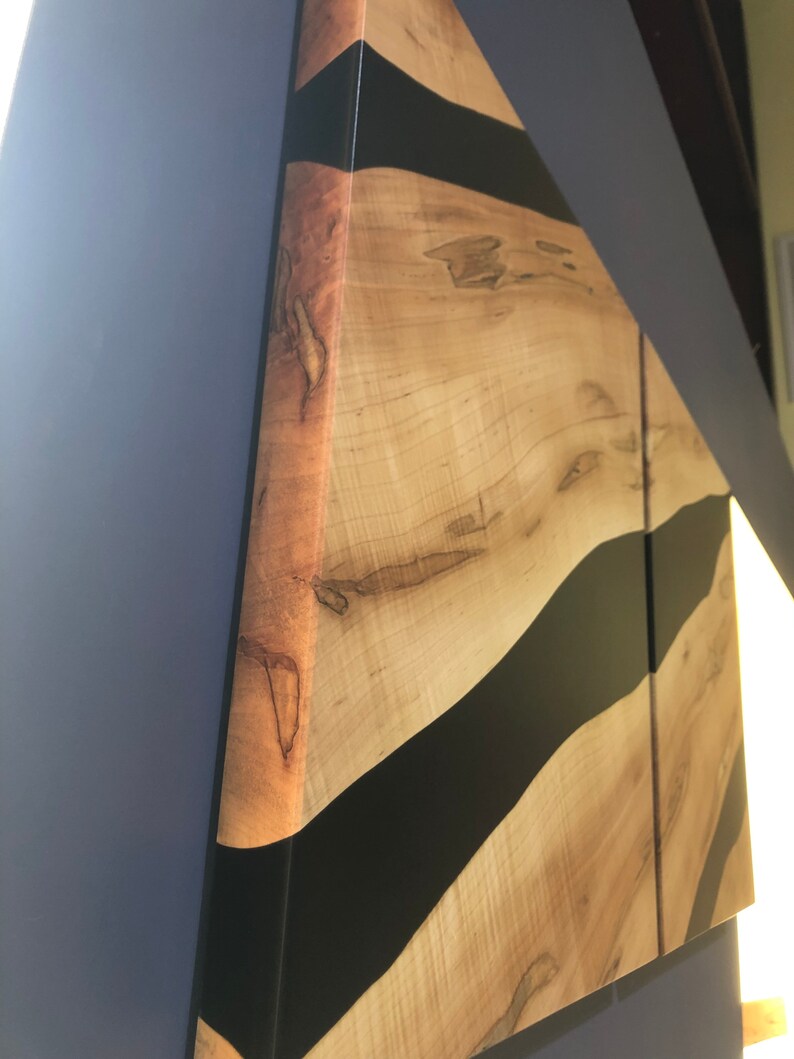 Epoxy Wall Art End Table Tops 40 X 21 Etsy