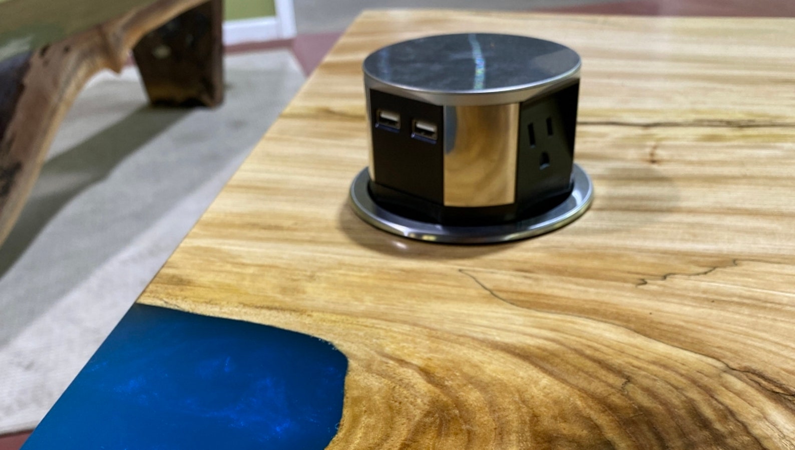 Live Edge Waterfall Desk | 90