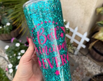 Vaso de bola de nieve de 24 oz para director, maestro, regalos para maestros, ¡agradecimiento al maestro!