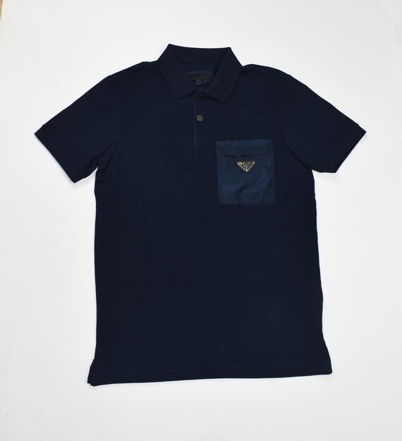 Vintage Prada Polo Shirt T-shirt Size 
