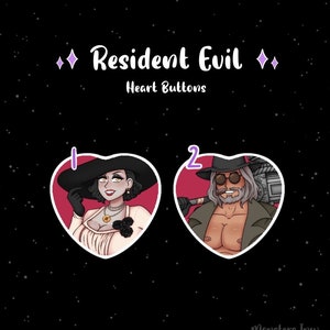 Resident Evil Village - Lady Dimitrescu & Heisenberg, Heart Button