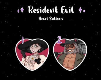 Resident Evil Village - Lady Dimitrescu & Heisenberg, Heart Button