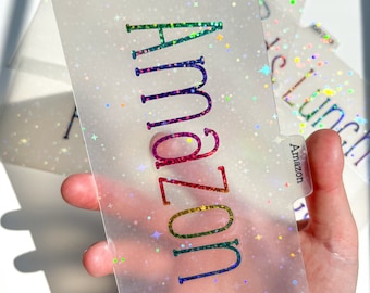 Classeur ou classeur portefeuille A6 HOLOGRAPHIQUE pour espèces (pas d'enveloppes)| classeur pour classeur | Trous/Sans trou | Intercalaire à onglets | Organiseur de portefeuille pour espèces