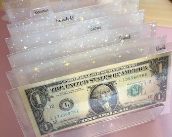 スターライトタブ現金封筒 | 予算バインダーや財布の整理に | 予算管理と貯蓄のための現金封筒の整理