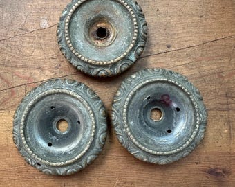 Messing Runde Bobeche Platte