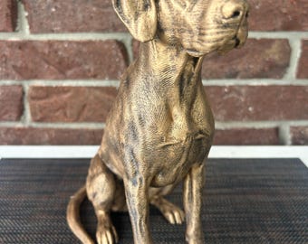 German Shorthaired Pointer 9.5" Statue- Hand-Painted, 3D Printed, Pet Memorial