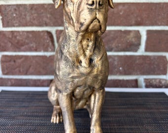 Cane Corso 9" Statue- Hand-Painted, 3D Printed, Pet Memorial