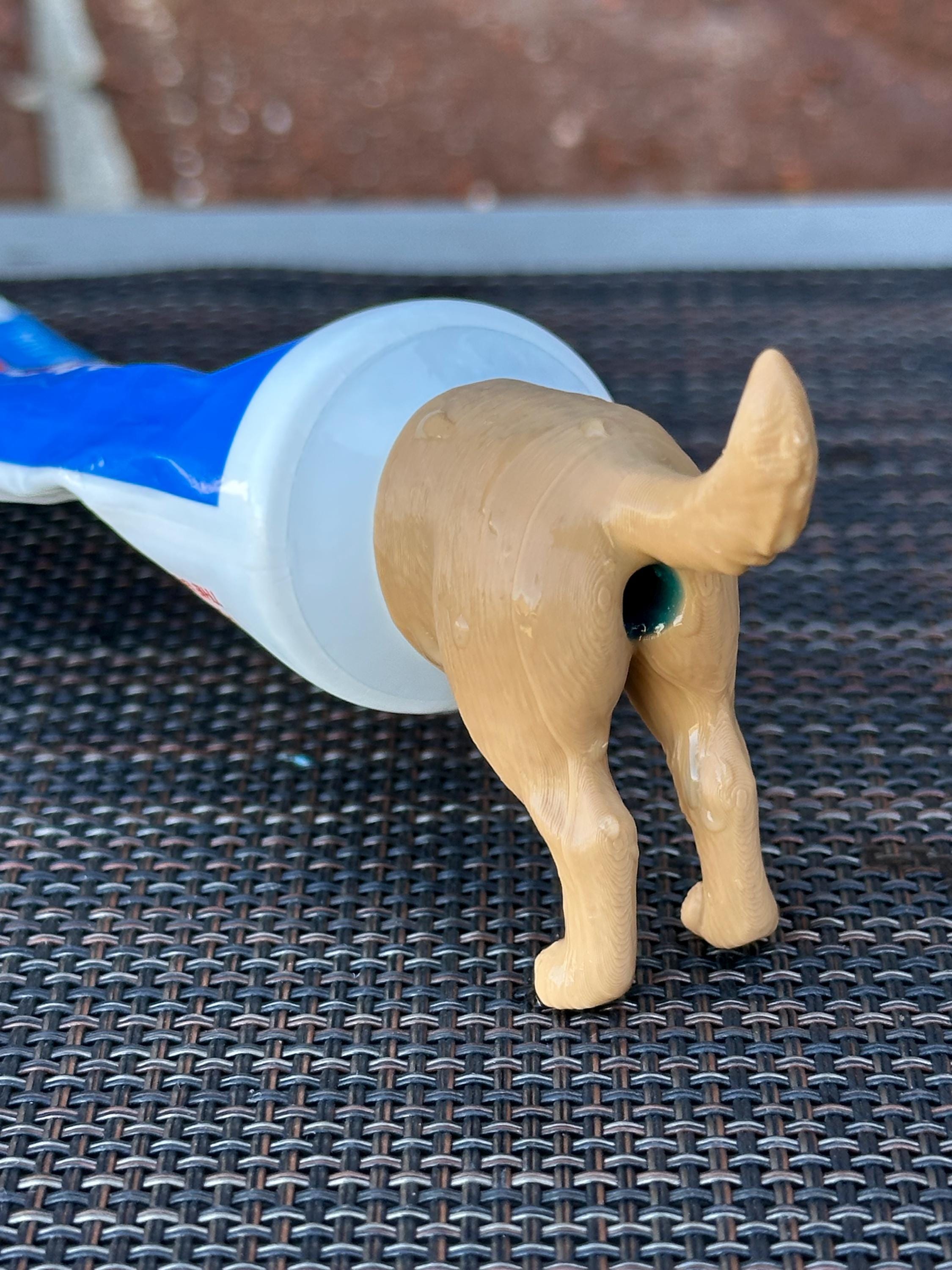 Dog Butt Toothpaste Pooper Top, Quirky Gag Gift for Dog Lovers - Etsy