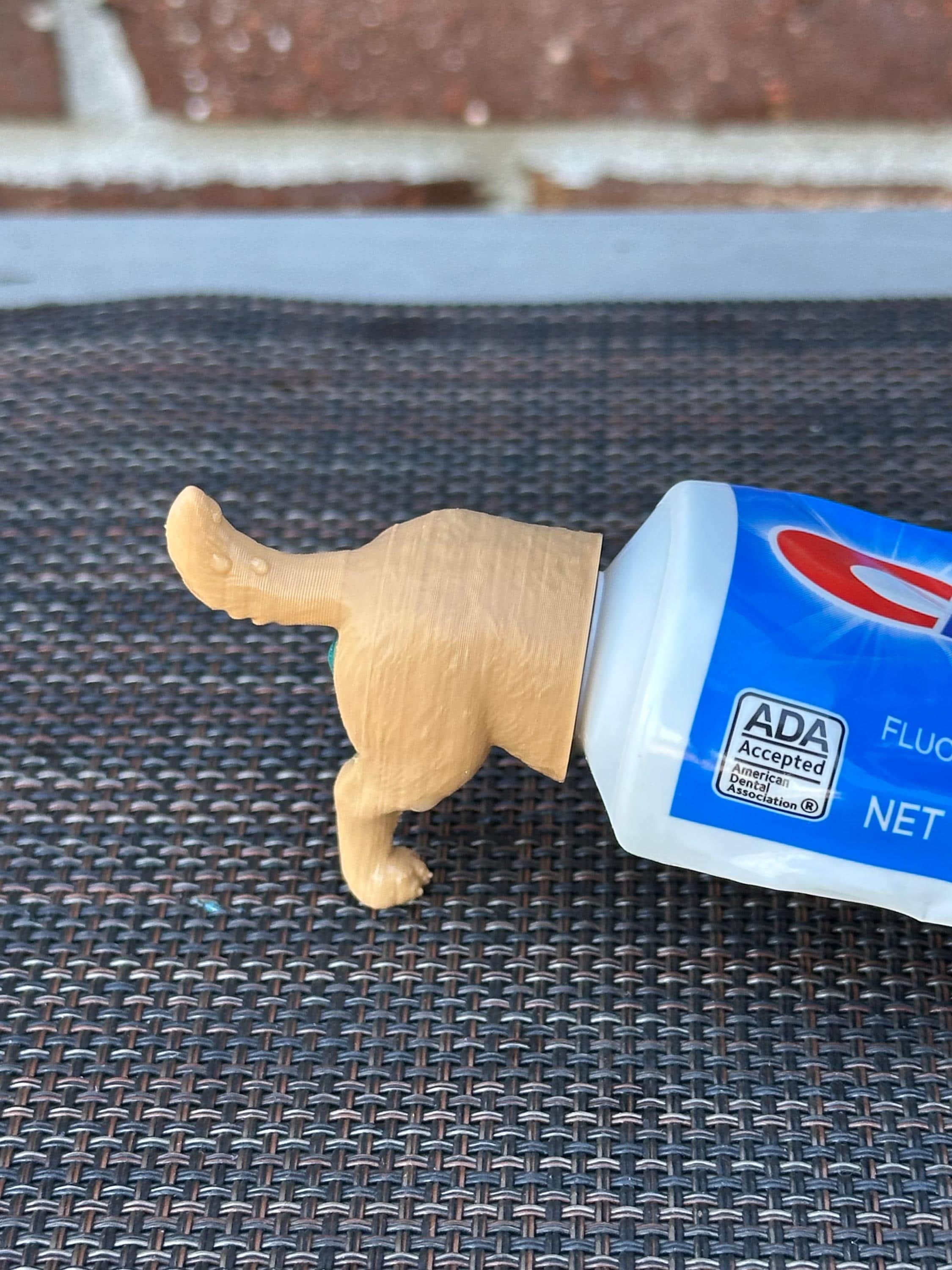Dog Butt Toothpaste Pooper Top, Quirky Gag Gift for Dog Lovers - Etsy