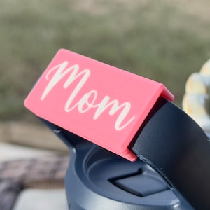 Name Plate for Bottle Tumbler Handle -  Fits Handle on Rambler Jr., Rambler Bottles, Yonder Bottles  and more