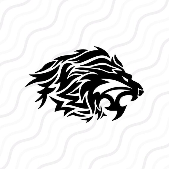 Free Free 309 Tribal Lion Svg SVG PNG EPS DXF File
