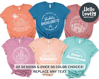 Bachelorette Party Shirts, Custom Bachelorette Shirts, Custom Bridesmaid Shirts, Bride Squad Shirts, Unique Bridesmaid Gifts, Bride Tribe