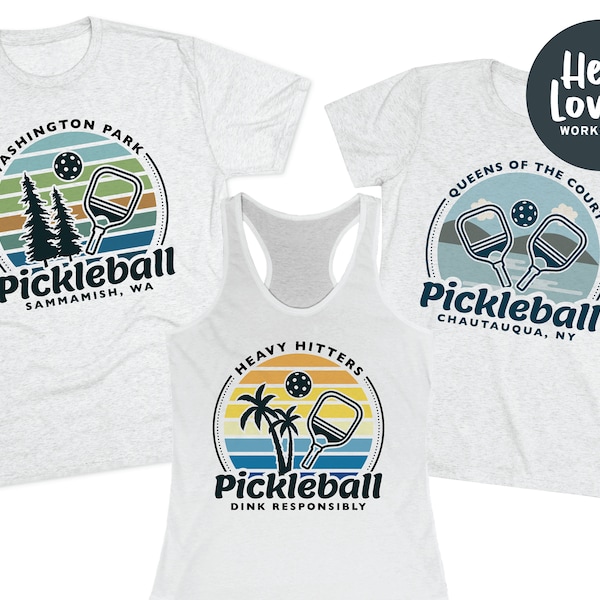 Pickleball Shirt, Pickleball Geschenk, Pickleball T-Shirt, Damen Pickleball Geschenk, Herren Pickleball, Racquetball Shirt, Paddleball Sport Spieler