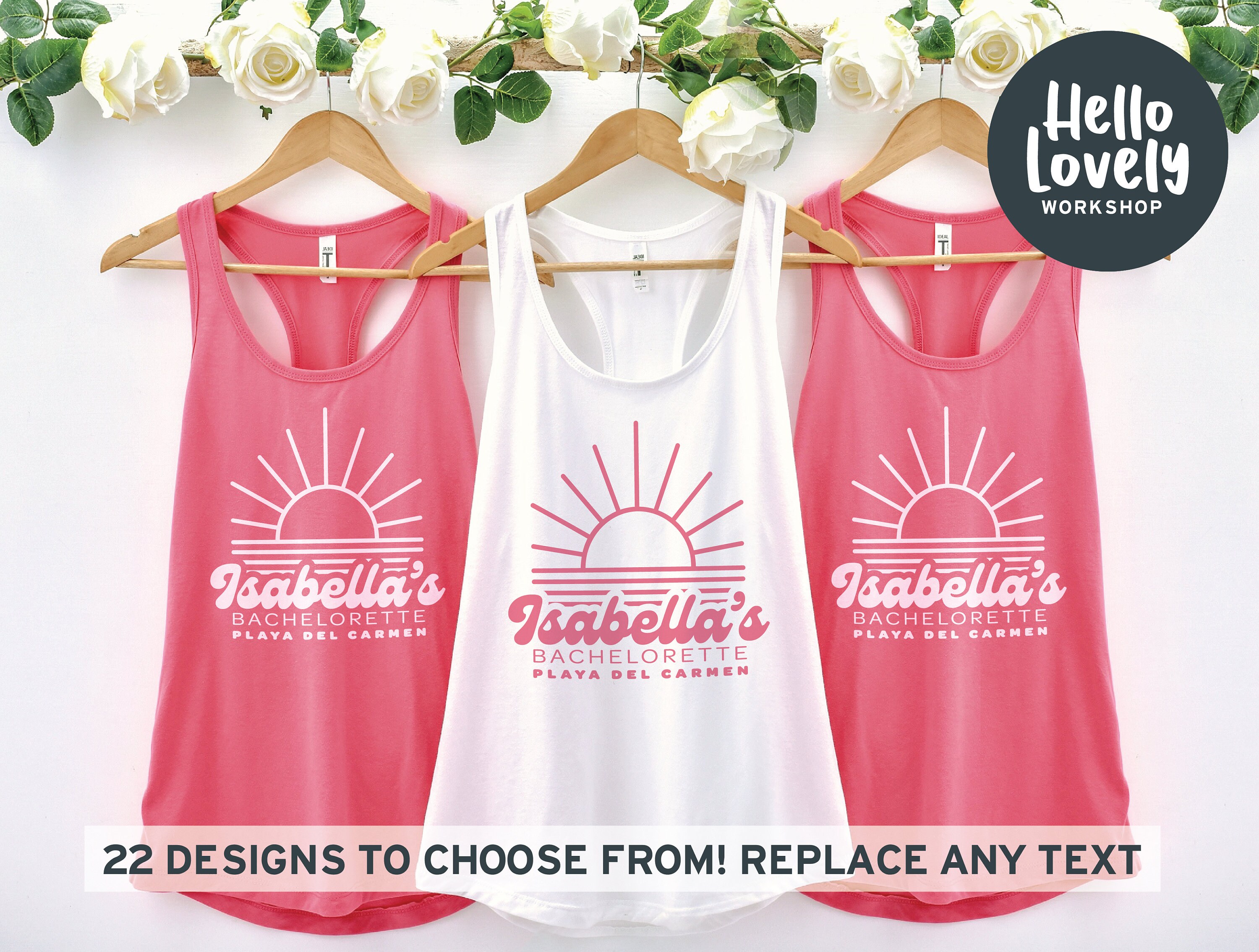 Hot pink cheap tank tops