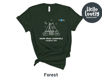 Global Idea - Snow Peak Campfield 2026 T-Shirts