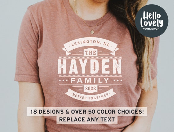 Family Reunion Shirts, Custom Family Shirts, Family Team Shirts, Family Shirt Set, Custom Reunion Shirts, Shirts for Family, Matching Family