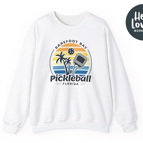 Barefoot Bay Pickleball Sweatshirts