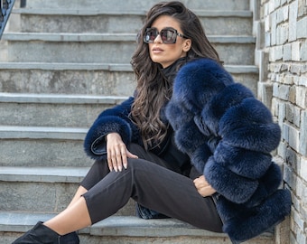 ジャケット・アウター Nicole fur belt jacket NAVY il_340x270.4298810461_22bu.jpg