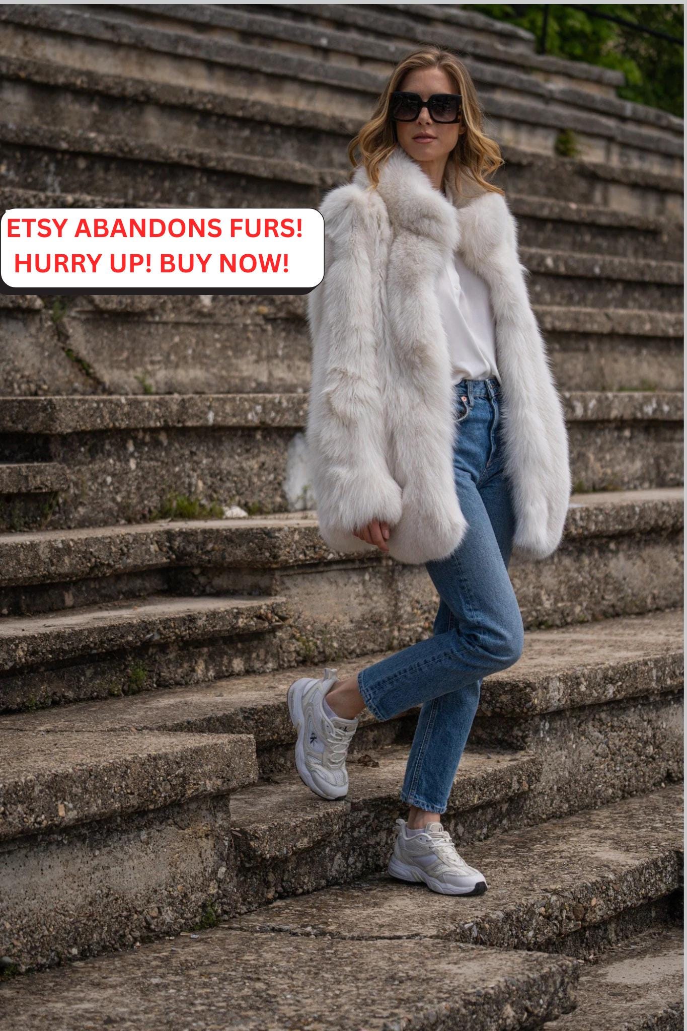Pearl Real Fox Fur Coat. Stand Collar. High Quality Zaets Fox Fur 