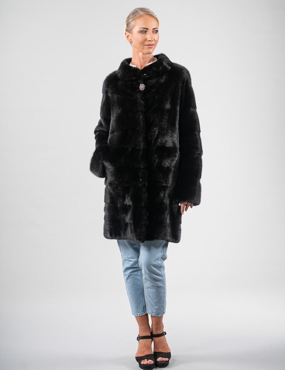 Mink jacket for clearance sale