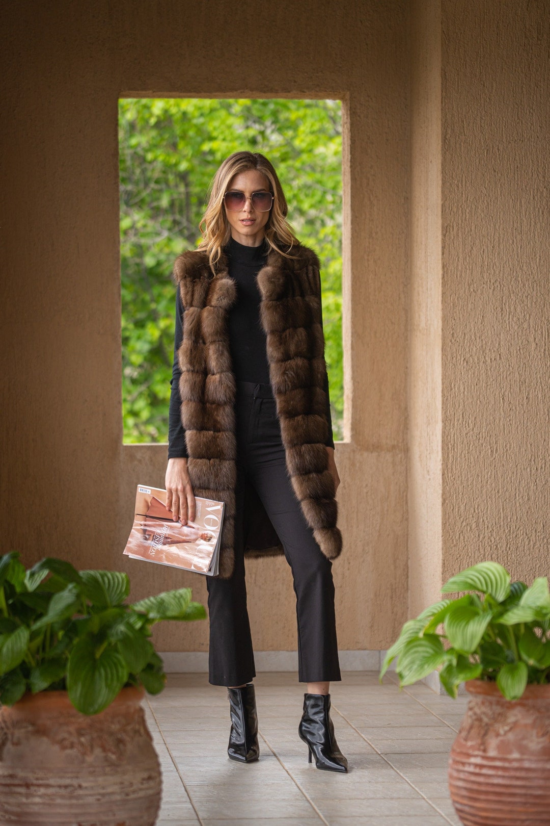 Inchgrass Manta De Piel Sintética De Lujo, Manta Decorativa De Chinchilla Marrón, Manta De Felpa Muy